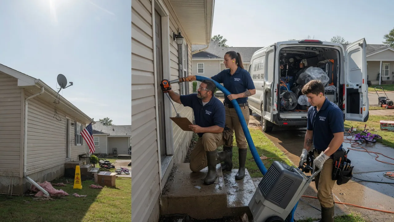 Ceiling Water Damage Restoration in Flat Rock, NC near me